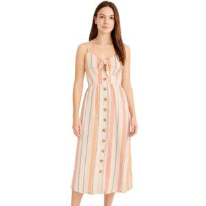 Japna Boho Stripe Midi Sundress NWT Size XS